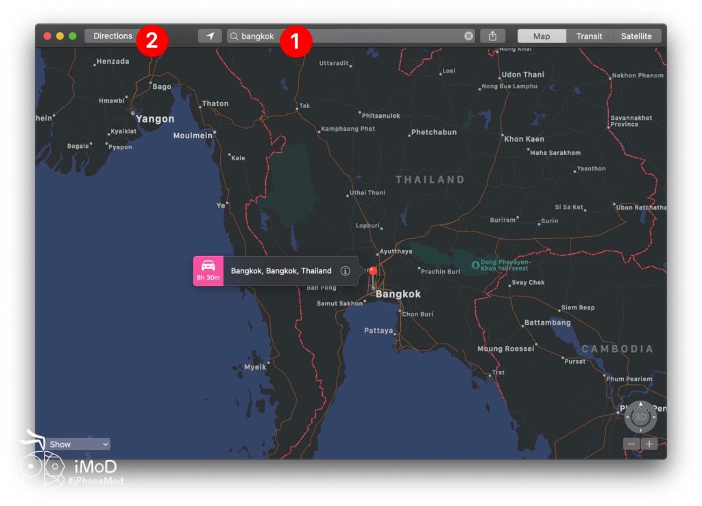 How To Share Maps Directions From Mac To To Iphone Ipad 1