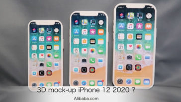 Iphone 12 Three 3d Mockup Model Video Preview Cover 1