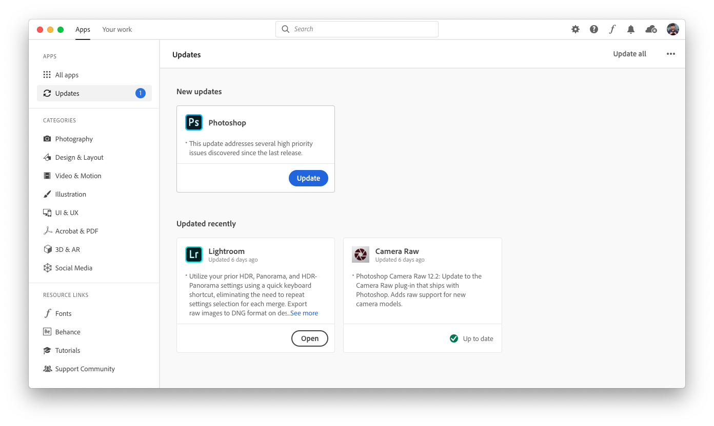 Photoshop Version 21 1 For Mac Released Support Darkmode Img 4