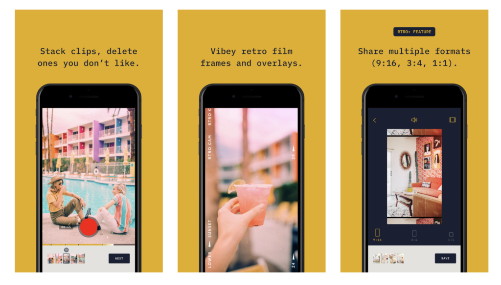 Rtro New Video Camera App By Moment 4