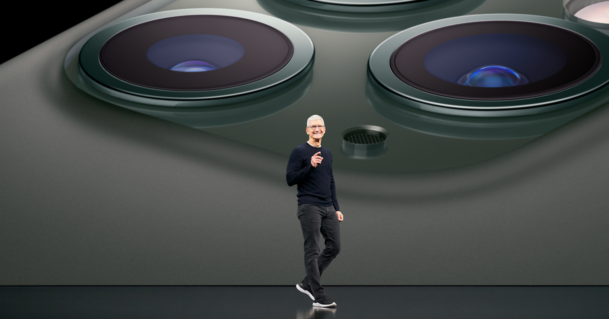 Tim Cook Apple Event