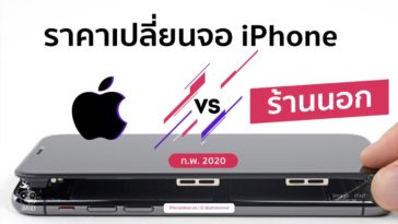 ราคาซ่อมจอ Apple Feature Image