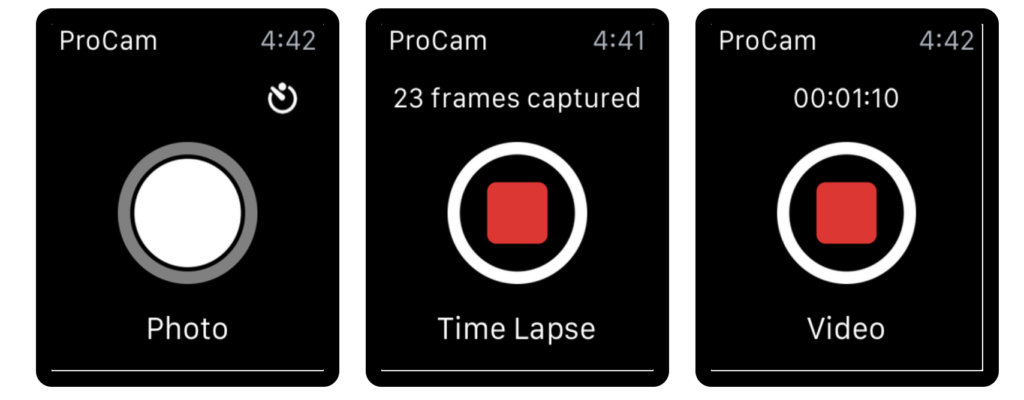 20 Suggestion Camera Apps Support For Take Shutter On Apple Watch 17