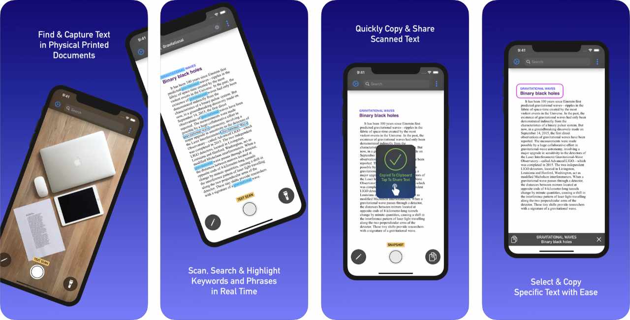 App Wrd Scanner Content