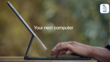 Apple Share Ipad Pro With Magic Keyboard Ad