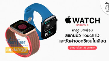 Apple Watch Series 6 Rumor Touch Id Digital Crown And Spo2