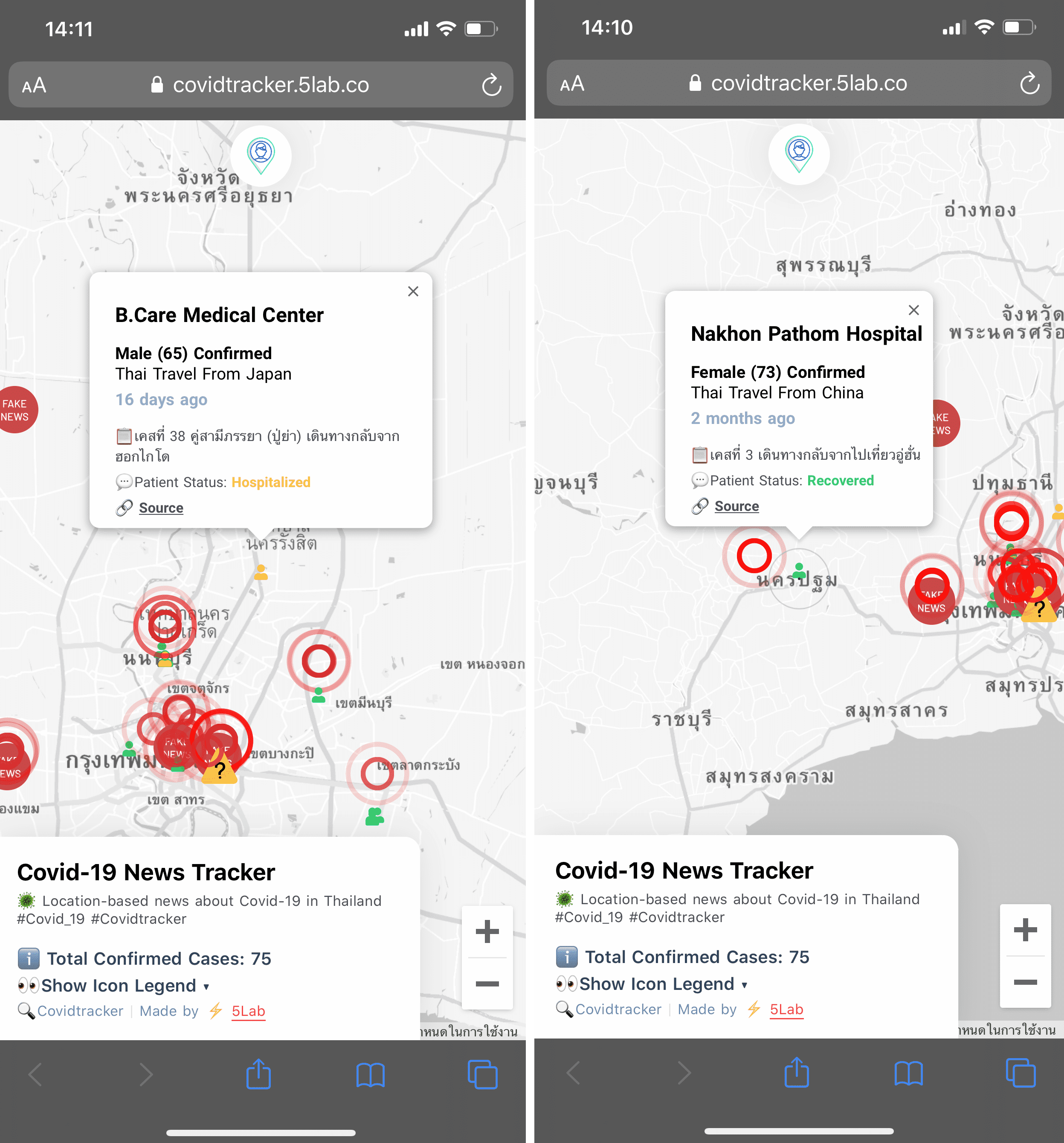 Covidtracker Covid 19 Tracking Website By 5lab Img 1 1