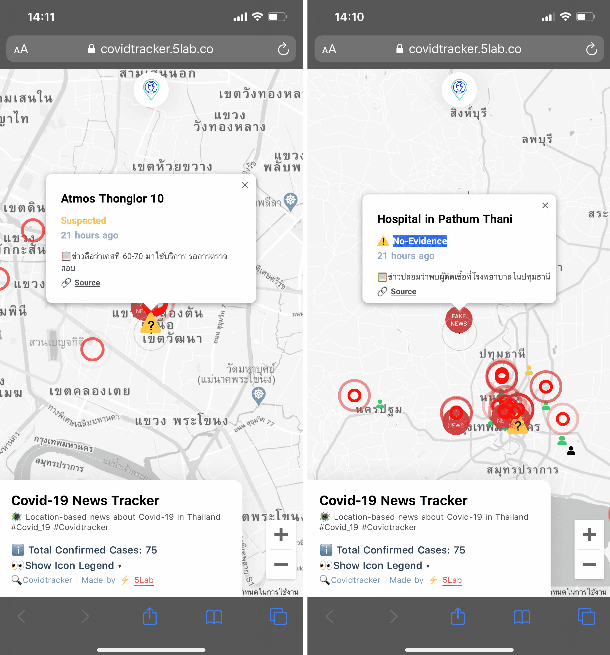 Covidtracker Covid 19 Tracking Website By 5lab Img 1 3