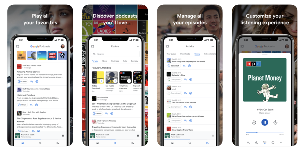 Google Released Google Podcasts App For Iphone 2