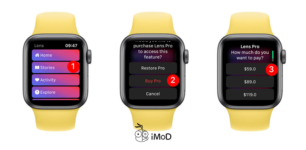 In App Purchase Watchos 6 2 In Lens For Watch Preview 1
