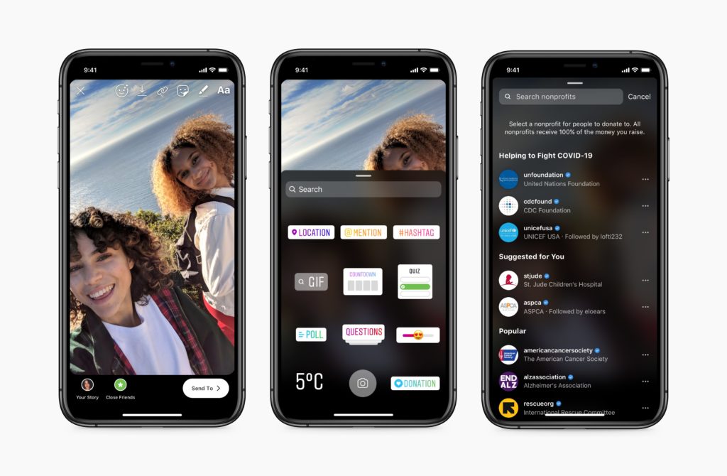 Instagram Released Co Watching And Donation Sticker For Covid 19 Problem 1