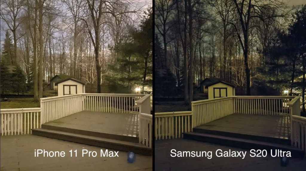 Iphone 11 Pro Max Vs Samsung Galaxy S20 Ultra Camera Comparison 11