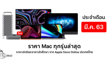 Mac Price List March 2020