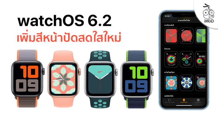 New Apple Watch Face Spring Collection Color Watchos 6 2