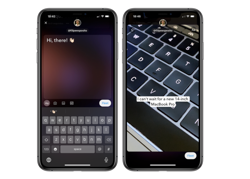Twitter Testing Fleets Feature Post Story 2