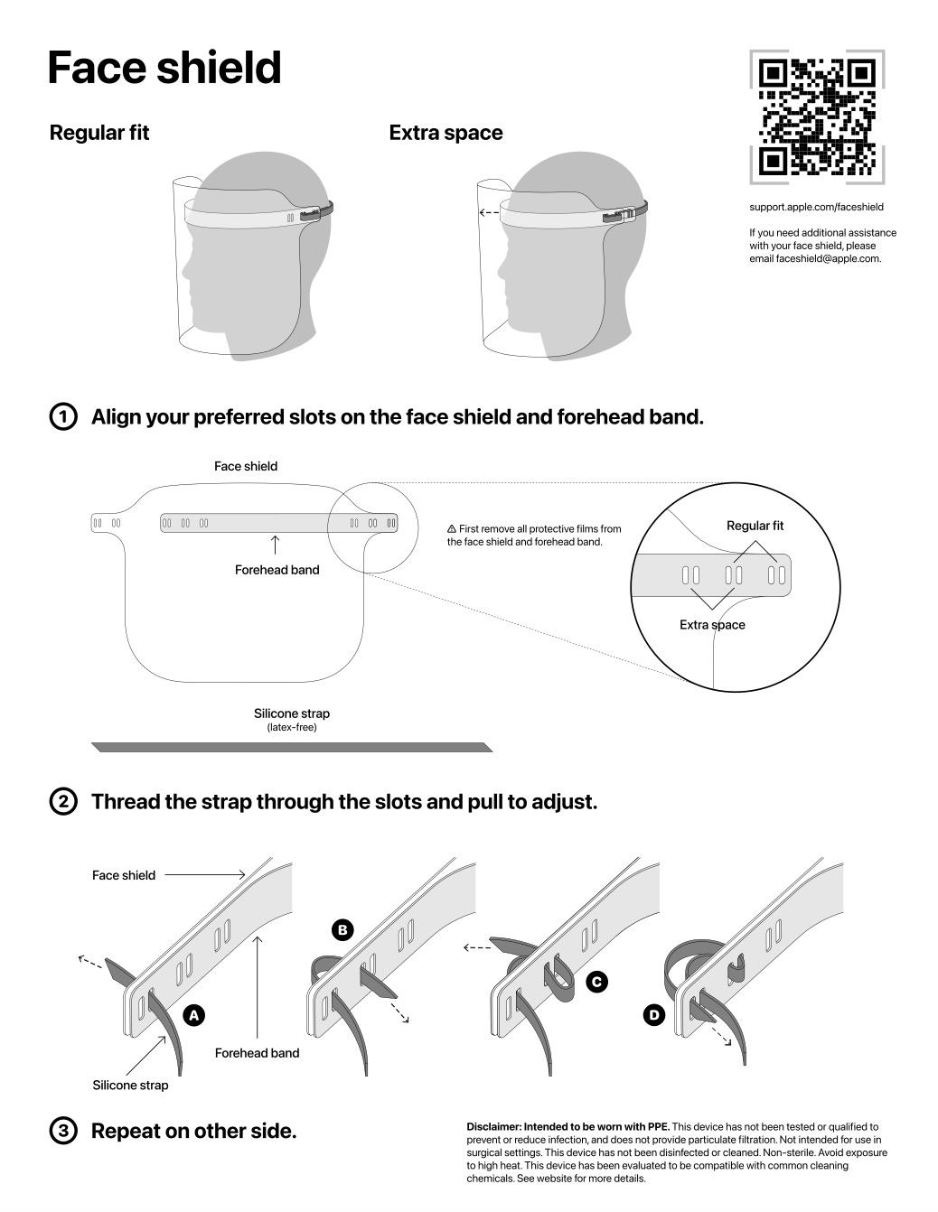 Apple Posts Instructions Face Shield Detail Img 1