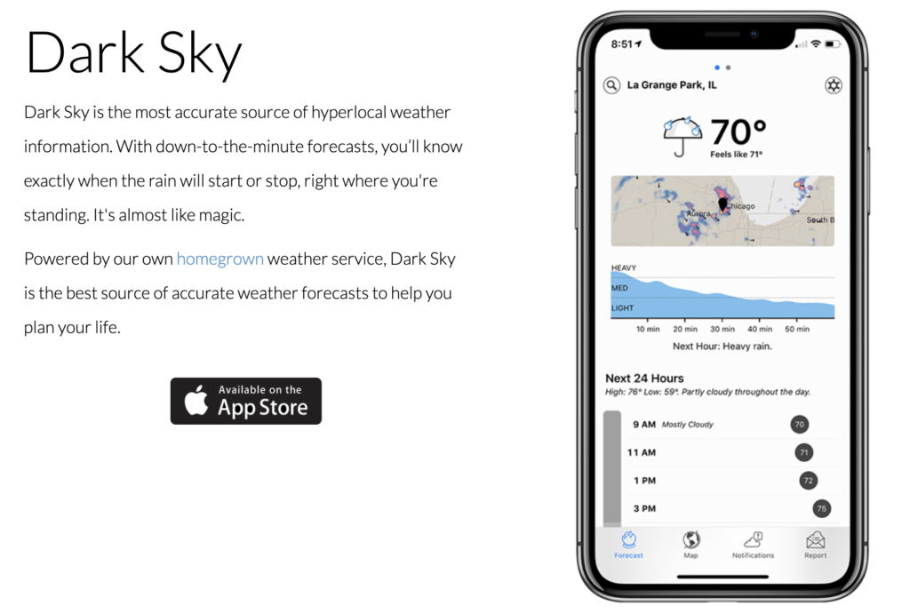 Apple Purchased Dark Sky App And Stop In Android 2