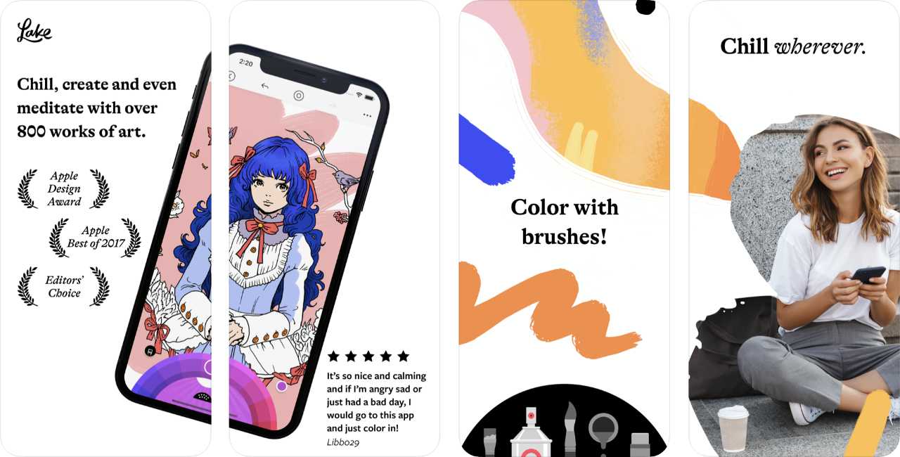 Best App Lake Colouring Books 1