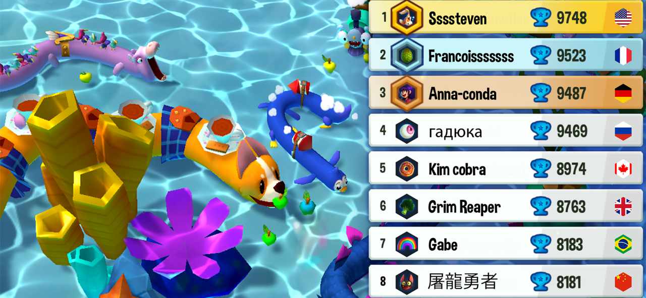 Games Snake Rivals 6