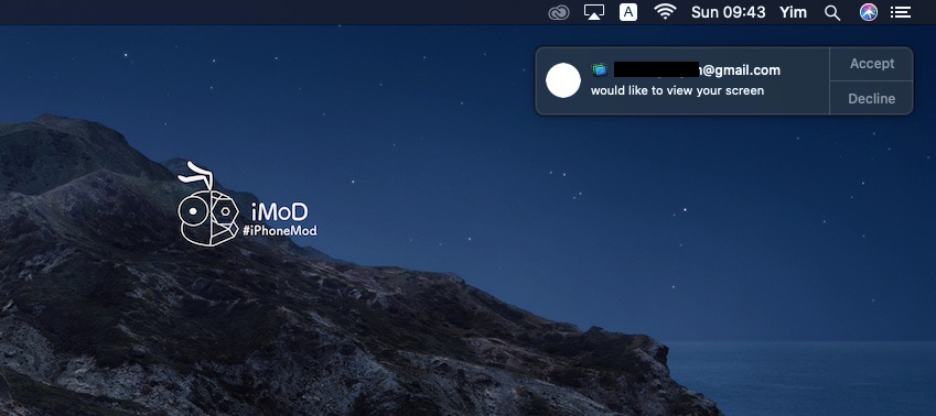 How To Screen Sharing With Apple Id Mac 11