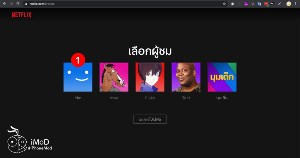 How To Setting Pin Passward For Access Netflix Profile 1