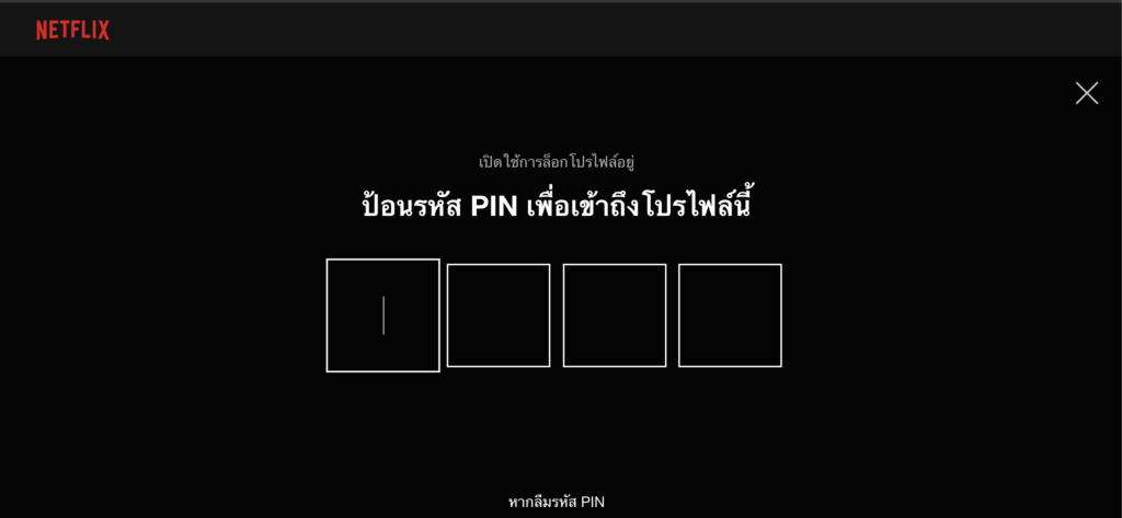 How To Setting Pin Passward For Access Netflix Profile 10