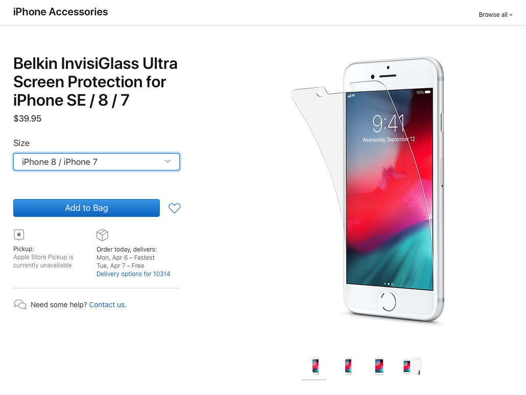 Iphone Se Name Screen Protector Iphone 8 Img 1