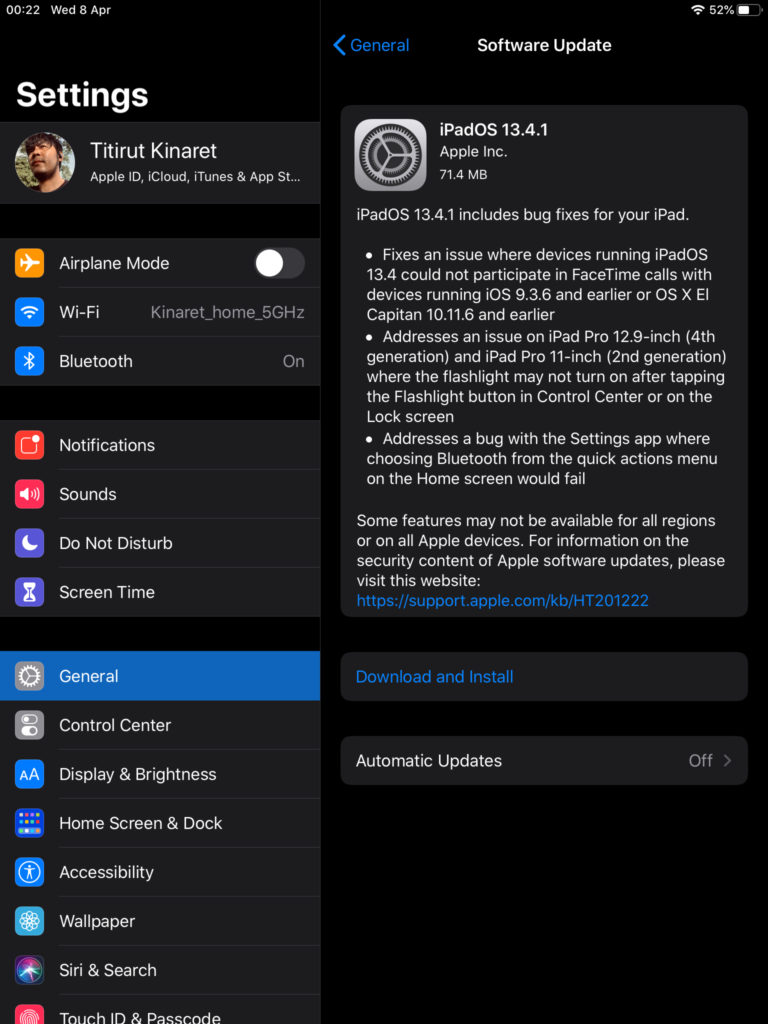 iOS 13.4.1 มาแล้ว! แก้ปัญหา FaceTime, Bluetooth และอื่น ๆ