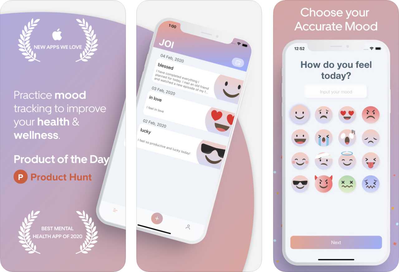 Joi Mindful Mood Tracker 1