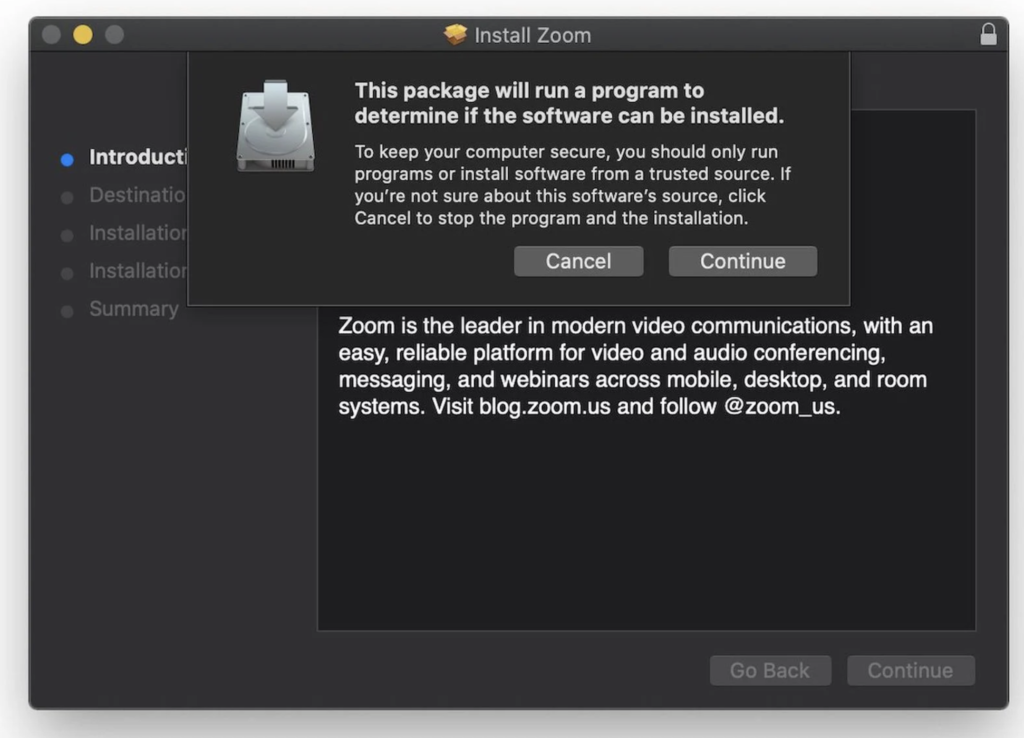 Zoom Update New Patch Fix Macos Installer 1