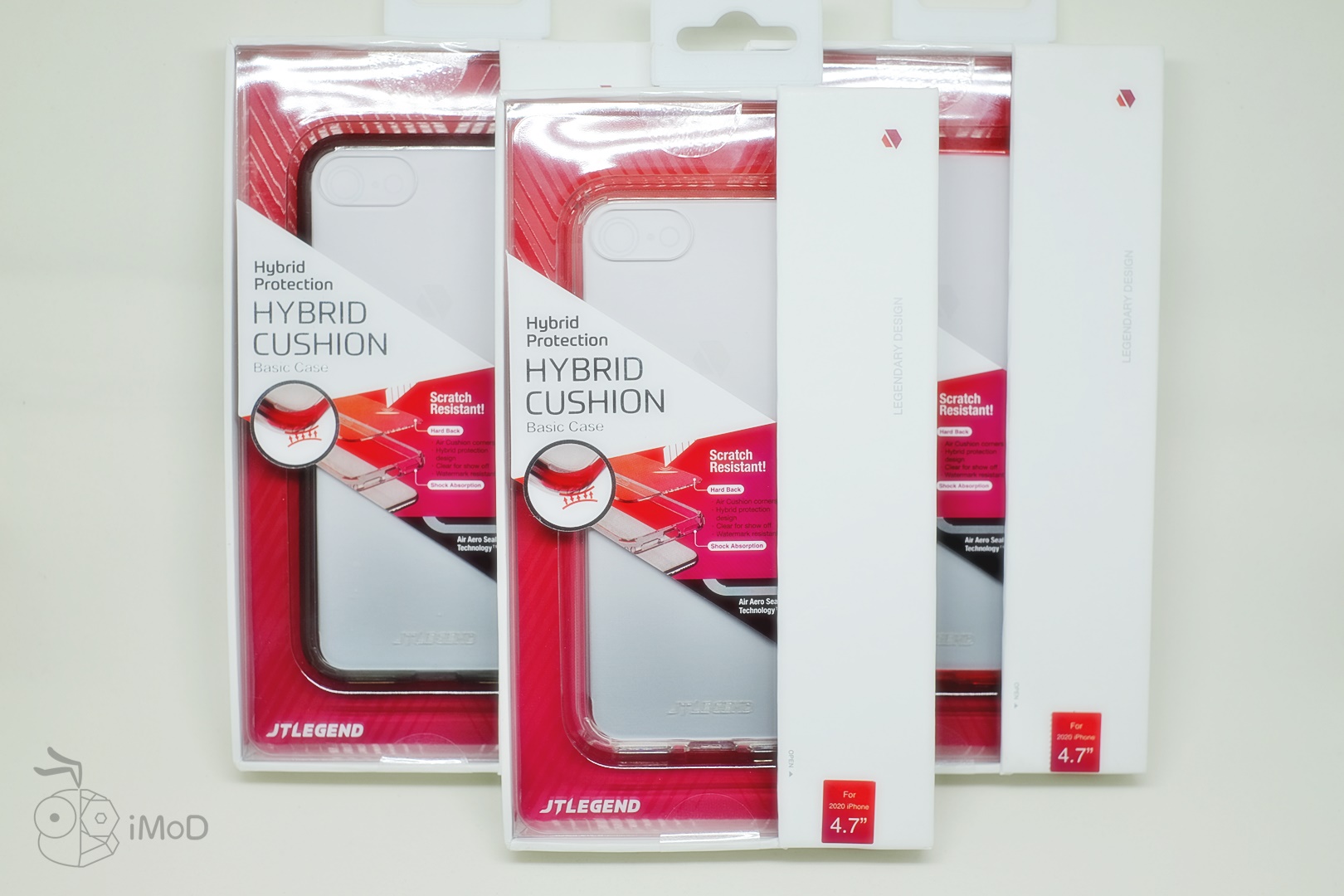 JTLEGEND iPhone SE (2020) Hybrid Cushion Case