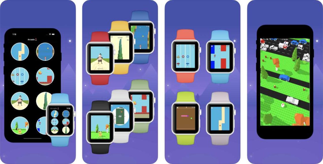 Arcade Watch Games คอลเล็กชัน 11 มินิเกมสำหรับ Apple Watch