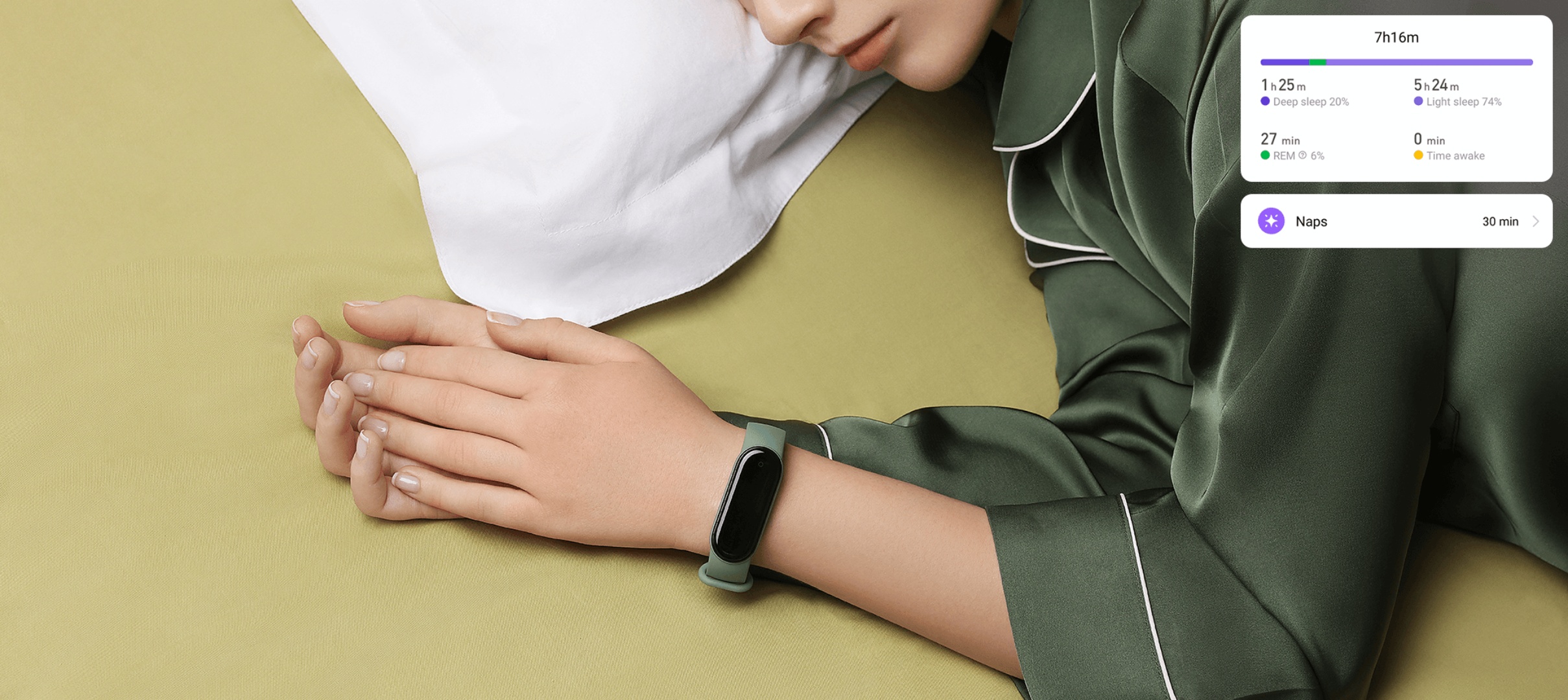 Mi Band 5 วัดการนอนหลับ