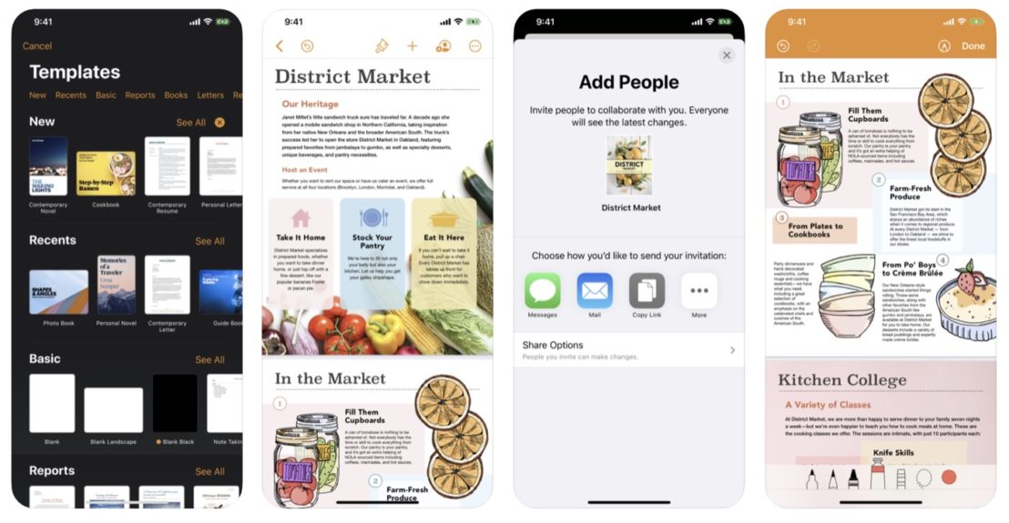 Apple อัปเดตแอป iWork สำหรับ iOS และ Mac รองรับการทำงานร่วมกับวิดีโอ