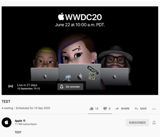 Apple Livestream Event YouTube 10 2020 apple-livestream-event-youtube-10-2020