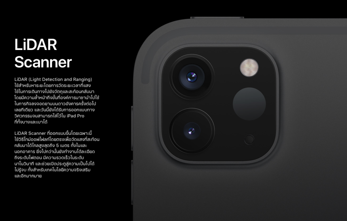 Датчик lidar iphone