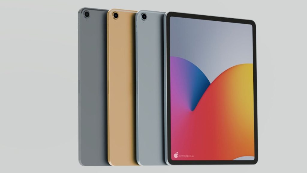 ภาพแนวคิด iPad Air 4 ตัวเครื่องทรง iPad Pro