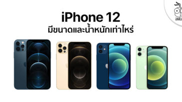 iPhone 12 ขนาด - ข้อมูล ข่าว รีวิว อัปเดตล่าสุดโดย iPhoneMod