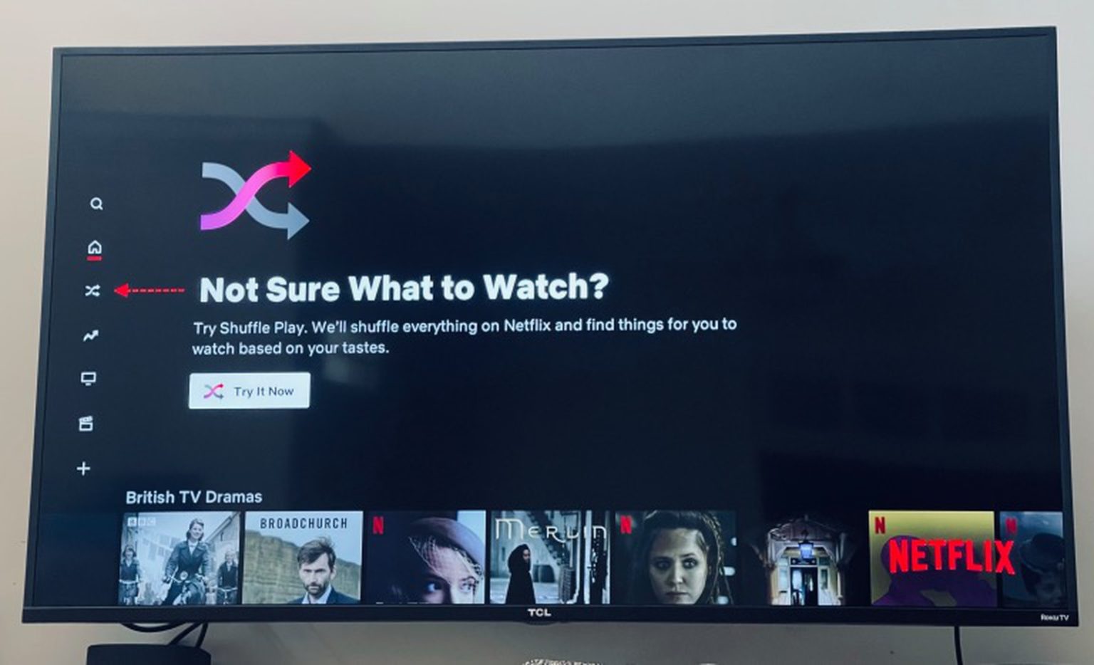 Netflix shuffle play 