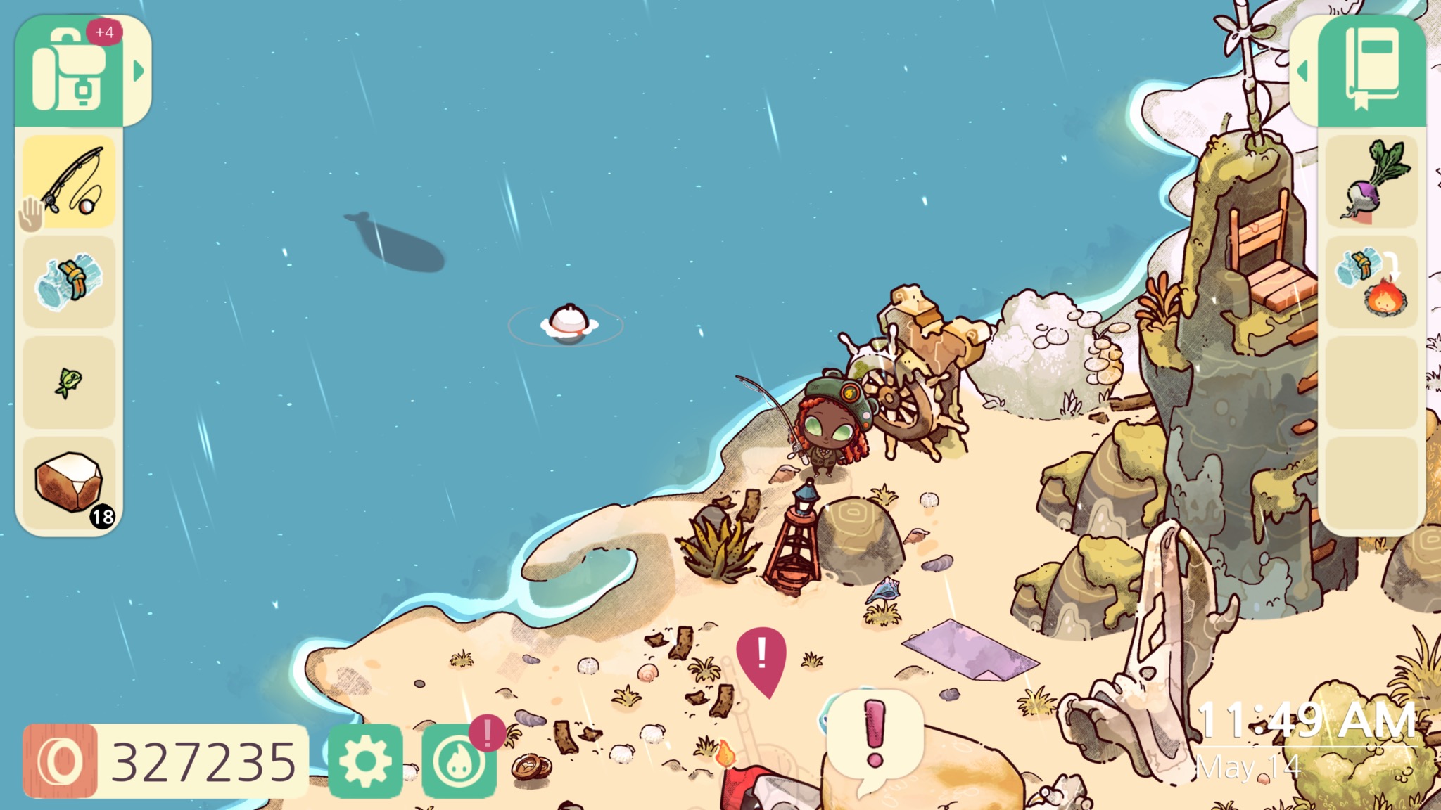 สำรวจเกาะชวนขนหัวลุกและคืนสีสันให้กับ Cozy Groveในวันศุกร์นี้บน Apple