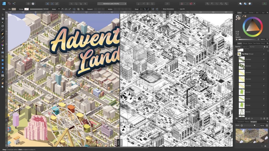 Affinity Creative เวอร์ชัน 1.10 อัปเดตการเพิ่มประสิทธิภาพหน่วยความจำ ...