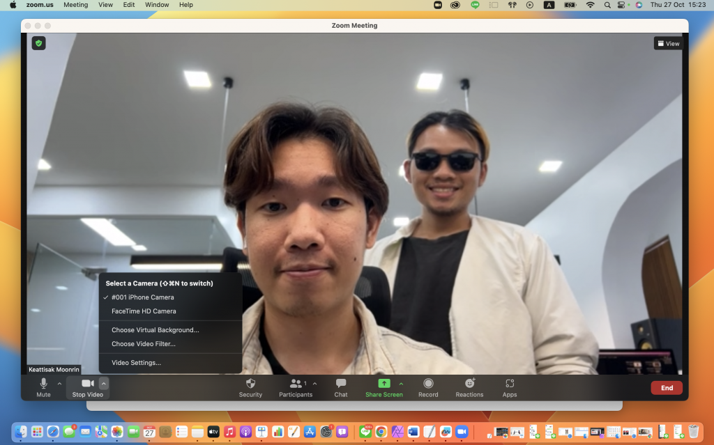 Continuity Camera บน macOS Ventura รองรับการใช้งานบนแอปพลิเคชันไหนบ้าง
